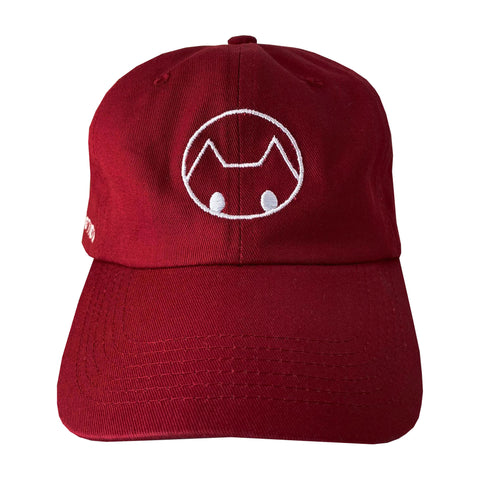 Logo Dad Hat: Maroon